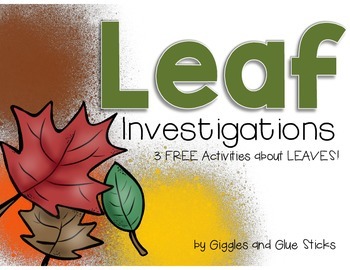Preview of Leaf Investigation Freebie