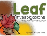 Leaf Investigation Freebie