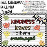 Leaf Kindness Fall Bulletin Board
