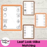 Leaf Look-Alike Matching - PreK | Kindergarten