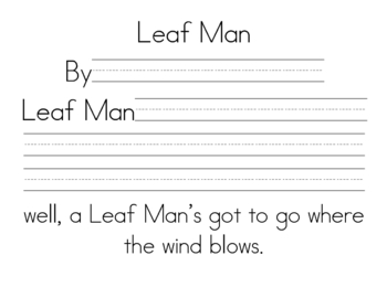 the leaf man book