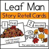 Leaf Man Story Sequence and Retell Activities