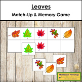 Leaves Match-Up and Memory Game (Visual Discrimination & R