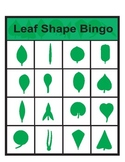Leaf Shape Bingo