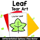 Leaf Tear Art Craft | Fall