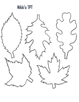 Preview of Leaf Template