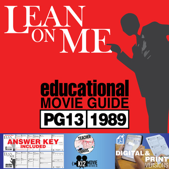 Preview of Lean On Me Movie Guide | Questions | Worksheet (PG13 - 1989)