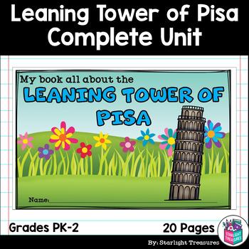 Preview of Leaning Tower of Pisa Complete Unit for Early Learners - World Landmarks