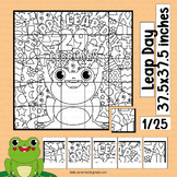 Leap Day 2024 Bulletin Board Pop Art Coloring Pages Activi