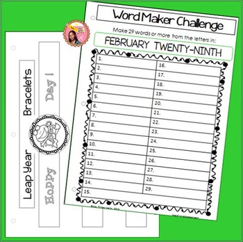 Leap Day / Leap Year Activities and worksheets by Nyla's Crafty Teaching