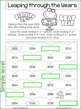 Leap Year 2020 Activities And Worksheets For Leap Day By Nyla S Crafty Teaching