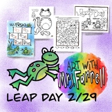 Leap Day Activities printable packet - 4 pages