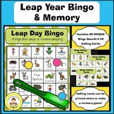 Leap Day Bingo Game for Classroom or Small Groups