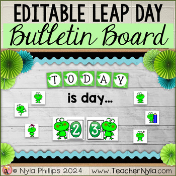 Preview of Leap Day Countdown Bulletin Board | Today Is...