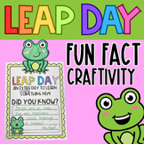 Leap Year-Leap Day 2024 | Fun Fact Activity