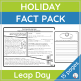 Leap Day Fact Pack - Reading Passages, Writing Prompts, Ex