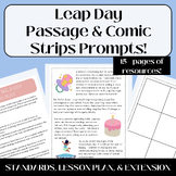 Leap Day -Leap Year Passage and Comic Strips With Prompts-