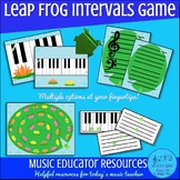Leap Frog Intervals | Printable Game