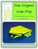 Leap Frog Origami Pattern