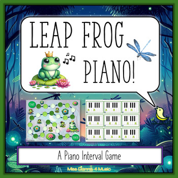 Preview of Leap Frog Piano Interval Game