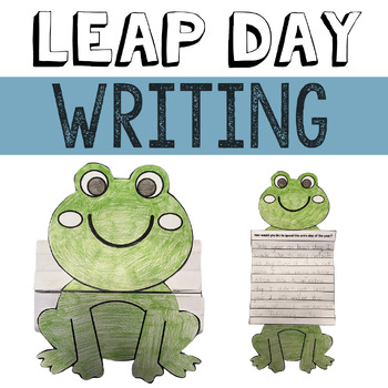 Preview of Leap Into Learning: Creative Writing Activity for Leap Year Exploration