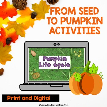 Preview of Leap Into Literacy With From Seed to Pumpkin 
