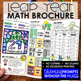 Leap Day Leap Year 2024 Activities Math Challenge Grades 2-3