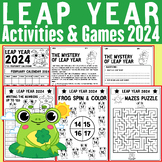Leap Year 2024 Activities worksheet