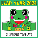 Leap Year 2024 Hat Craft | February 29th Leap Day Frog Hea