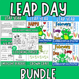 Leap Year 2024 | Leap Day Activities  Fun Worksheets Bundle