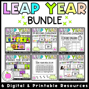 Preview of Leap Year 2024 | Leap Day Activity | Bundle