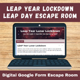Leap Year 2024 Science and Math Escape Room Leap Day Activ
