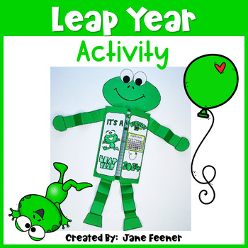 Preview of Leap Year 2024 Activity | Craftivity