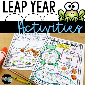 Preview of Leap Year Activities 2024 | Leap Day Writing | Craft | Leap Frog February 29