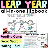 Leap Year Reading Comprehension Passage, Writing, Leap Day