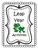 Leap Year- Activity Packet