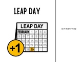 Leap Year Adapted Book Special Education, leap day resourc