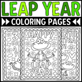 Leap Year Coloring Pages | Leap Day Coloring Pages | Leap 