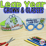 Leap Year Crown and Glasses Activity Craft