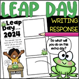 Leap Year Day Fun Writing Response Kindergarten & First