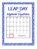Leap Year Day-Solving Algebraic Equations