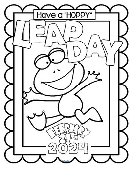 Preview of Leap Year 2024 Poster FREE