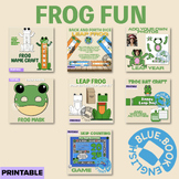 Leap Year Frog Games, Crafts, and Activities (Growing Bundle)
