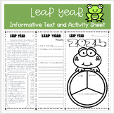 Leap Year Informational Text and Activity