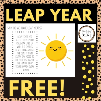 Preview of Leap Year| Leap Day| Leap Year Definition| February 29th| Leap Day Page| Science