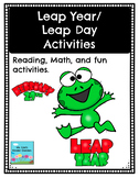 Leap Year/Leap Day Presentation and Activities