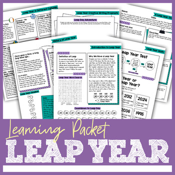 Preview of Leap Year Learning Packet