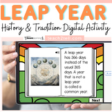 Leap Year Reading Comprehension Activities Digital Boom Cards
