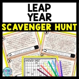 Leap Year Scavenger Hunt Reading Comprehension Activity