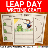 Leap Year 2024 Writing Craft Activity, Leap Day Cut and Gl